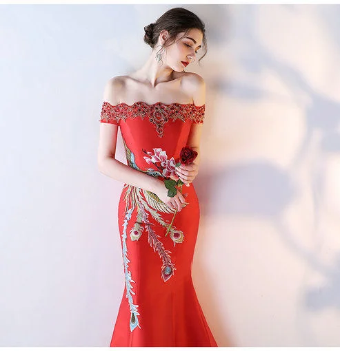 red evening gown-383-03