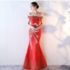 red evening gown-383-06
