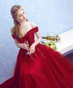 red prom dress-0430-03