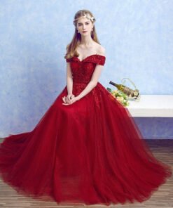 red prom dress-0430-05