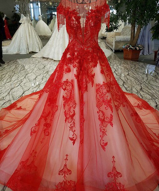 red wedding dress-0472-01