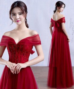 strapless prom dress-0434-02