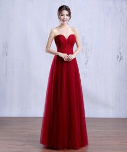 strapless prom dress-0434-03