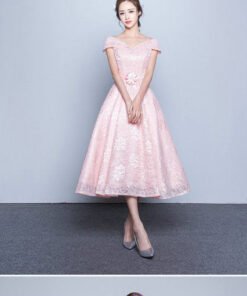 tea length cocktail dres-0425-04