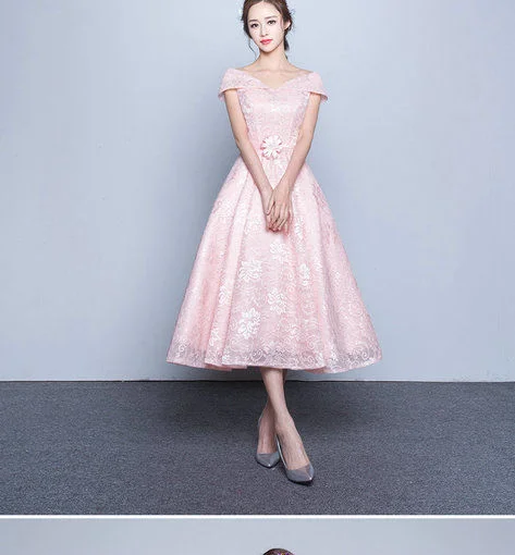 tea length cocktail dres-0425-04