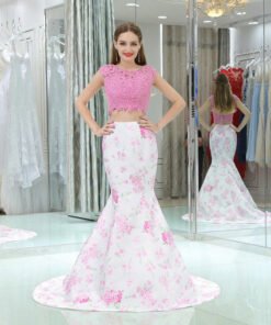 two piece evening gown 0514-05