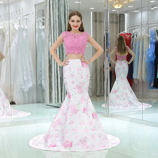two piece evening gown 0514-05