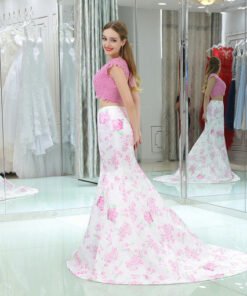two piece evening gown 0514-06