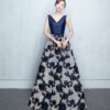 v neck prom dress-0400-03