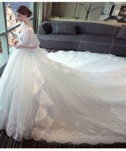 wedding dress long train-391-05