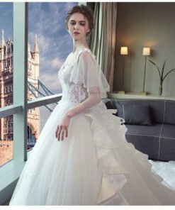 wedding dress long train-391-10