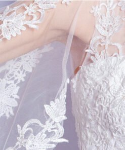 a line wedding dress-0555-01