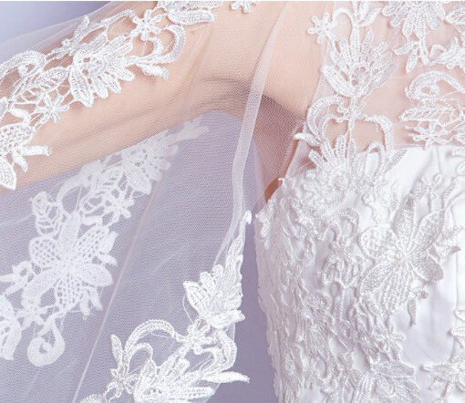 a line wedding dress-0555-01