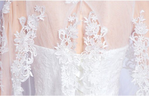 a line wedding dress-0555-02