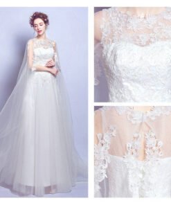 a line wedding dress-0555-04