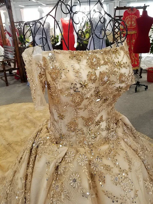 affordable haute couture wedding dress-0535-14