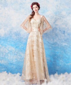 gold prom dress-0565-09