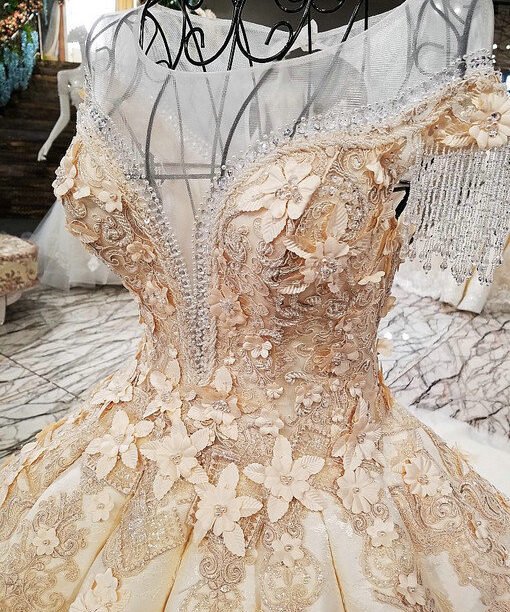 hand made bridal dress-0532-05