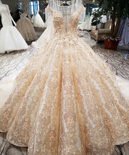 hand made bridal dress-0532-06