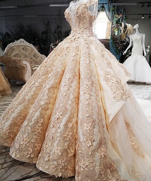 hand made bridal dress-0532-07