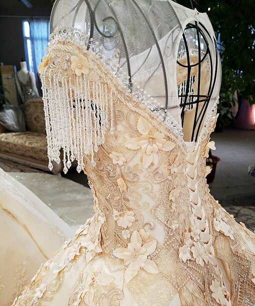 hand made bridal dress-0532-08