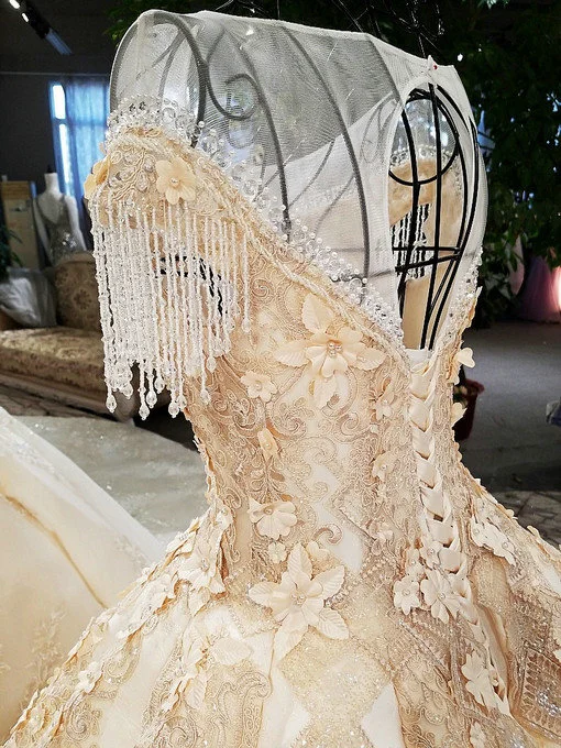 hand made bridal dress-0532-08