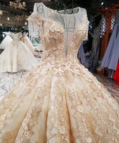 hand made bridal dress-0532-10