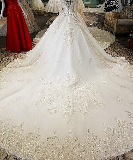 long sleeve wedding dress-0538-04