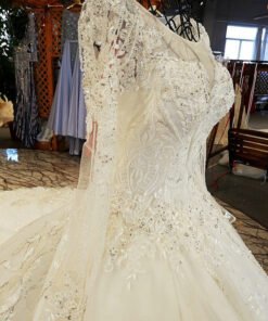 long sleeve wedding dress-0538-08