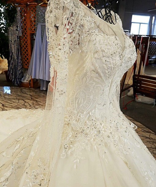 long sleeve wedding dress-0538-08