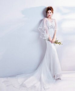 mermaid wedding dress-0543-09