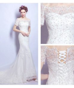 mermaid wedding dress cheap-0557-04