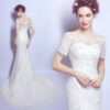 mermaid wedding dress cheap-0557-07