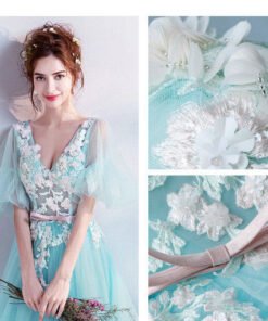 prom dress green-0564-04