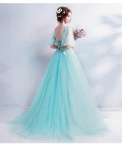 prom dress green-0564-10