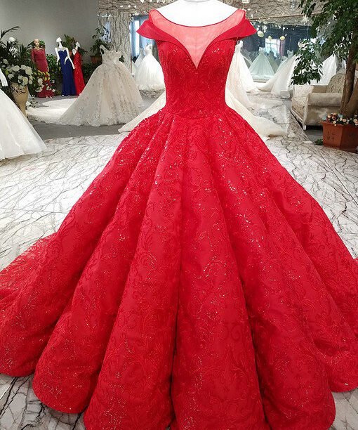 red wedding dress-0528-05