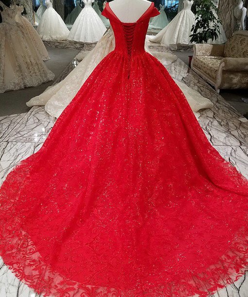 red wedding dress-0528-06