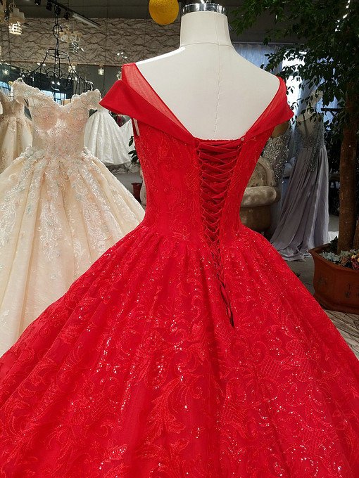 red wedding dress-0528-08
