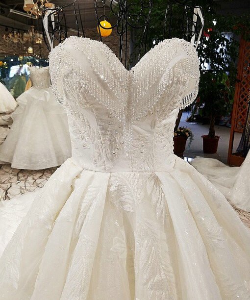 strapless wedding dress-0568-12