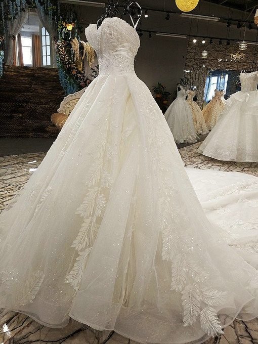 strapless wedding dress-0568-13