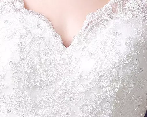 v neck wedding dress-0559-01