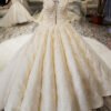 wedding dress with train-0534-07