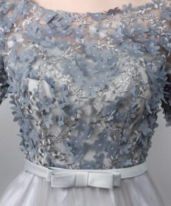 aline prom dress grey-583-02