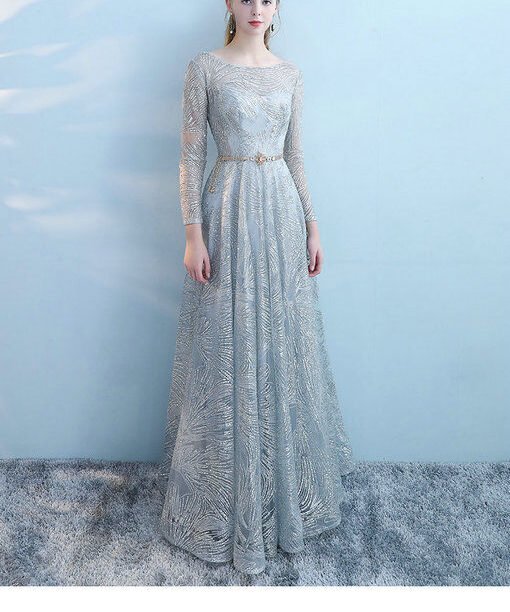 long sleeve prom dress-572-01