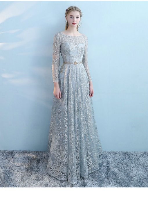 long sleeve prom dress-572-01
