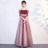 off shoulder prom dress-577-04