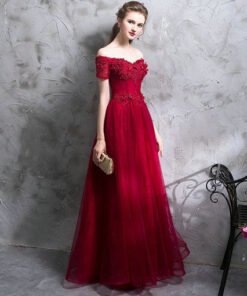 prom dress red-578-01