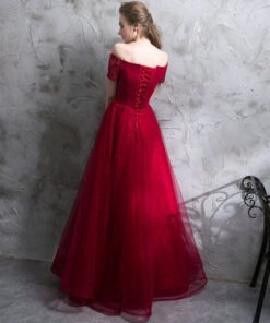 prom dress red-578-03