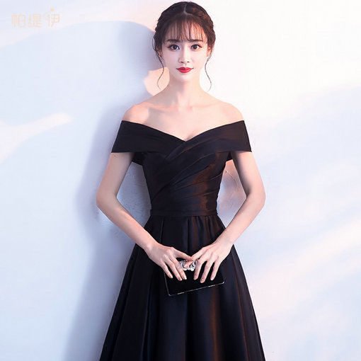 prom dress black-579-02
