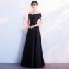 prom dress black-579-04